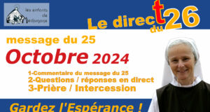 Direct du 26 depuis MEdjugorje