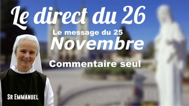 Message 25 Novembre 2024