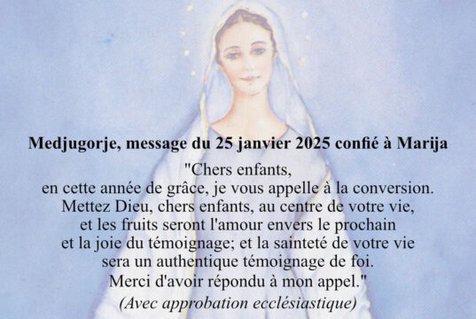 Message 25 janvier 2025